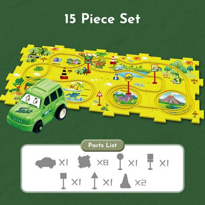 PuzzleRacer™ Kids Car Track Set (25% OFF)