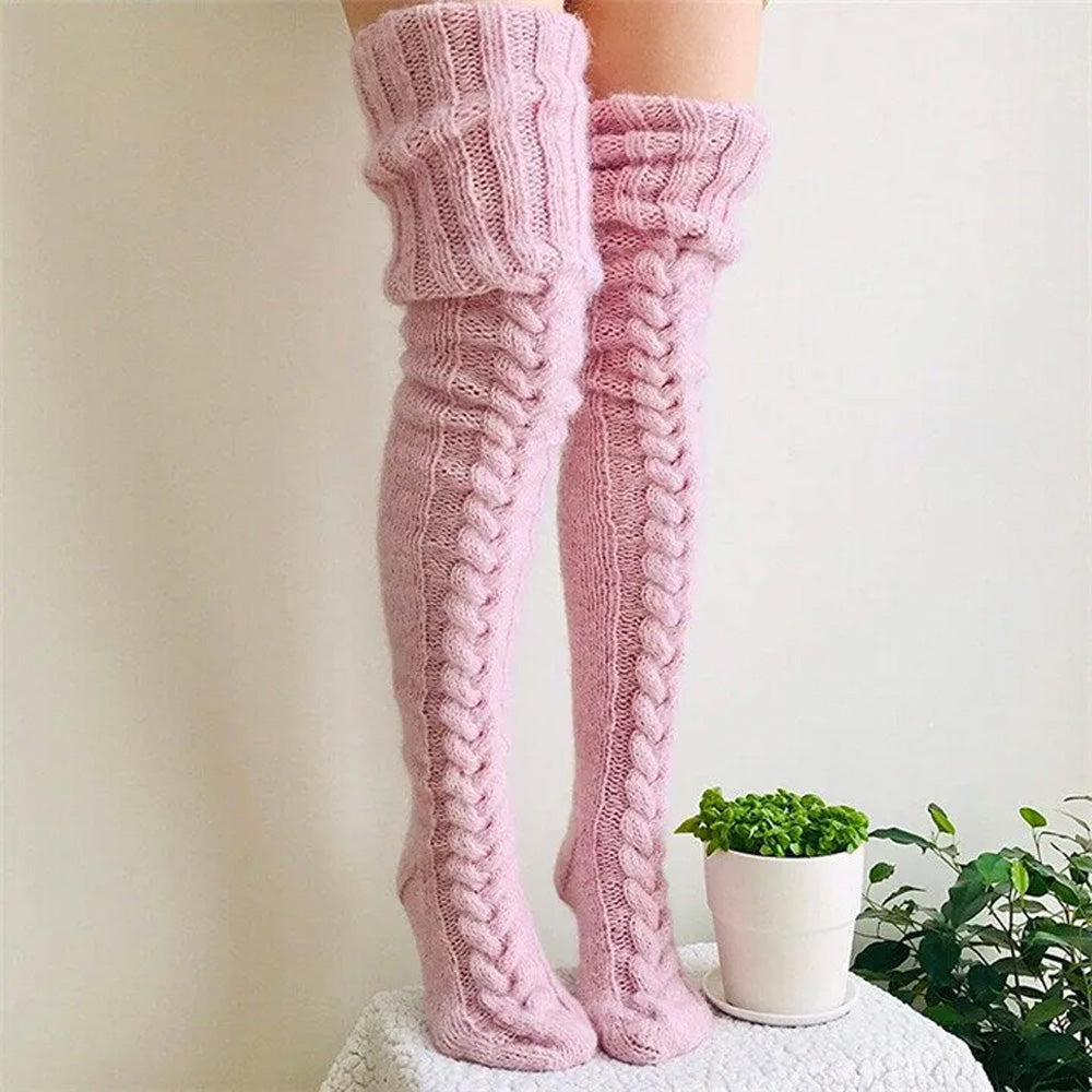 CozyKnit™ Stetchy Knee Socks