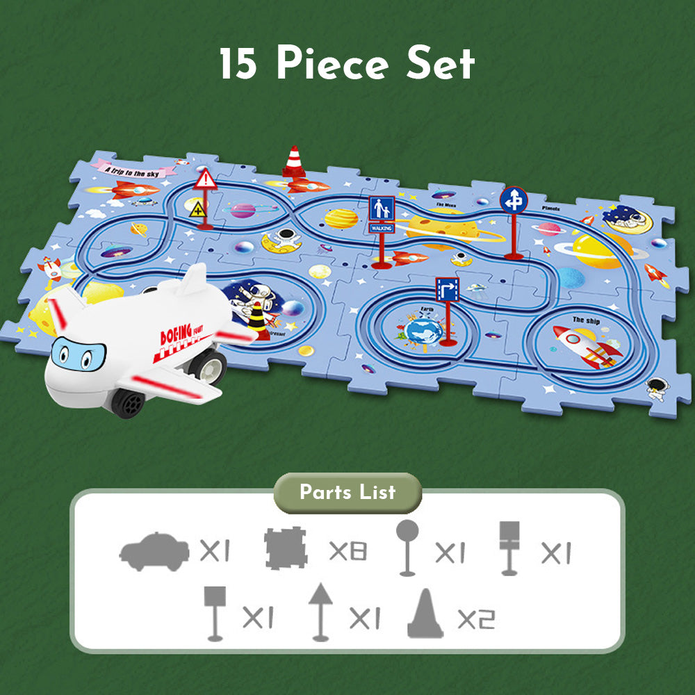 PuzzleRacer™ Kids Car Track Set (35% OFF)