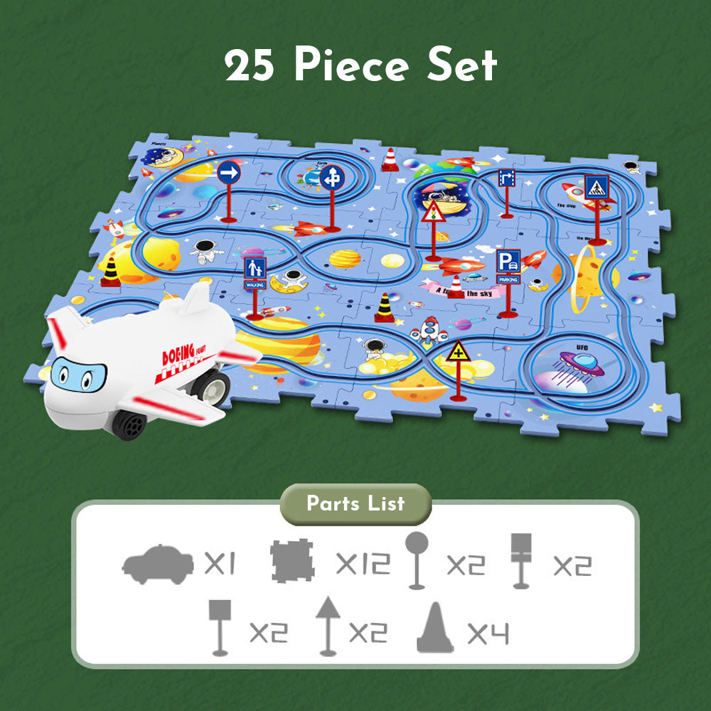 PuzzleRacer™ Kids Car Track Set (35% OFF)